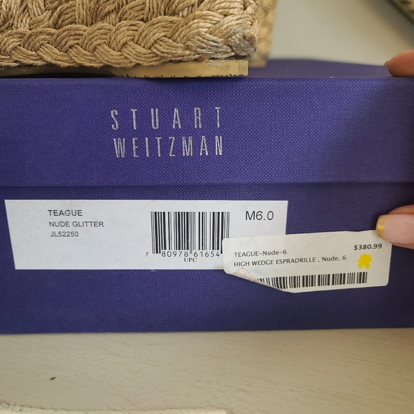 STUART WEITZMAN WEDGE SANDAL - Picture 3 of 5